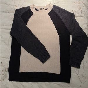 Multi block sweater
